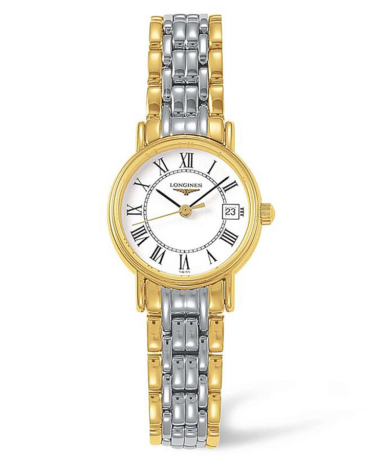 Часы Longines Presence L4.319.2.11.7 — женские, белый