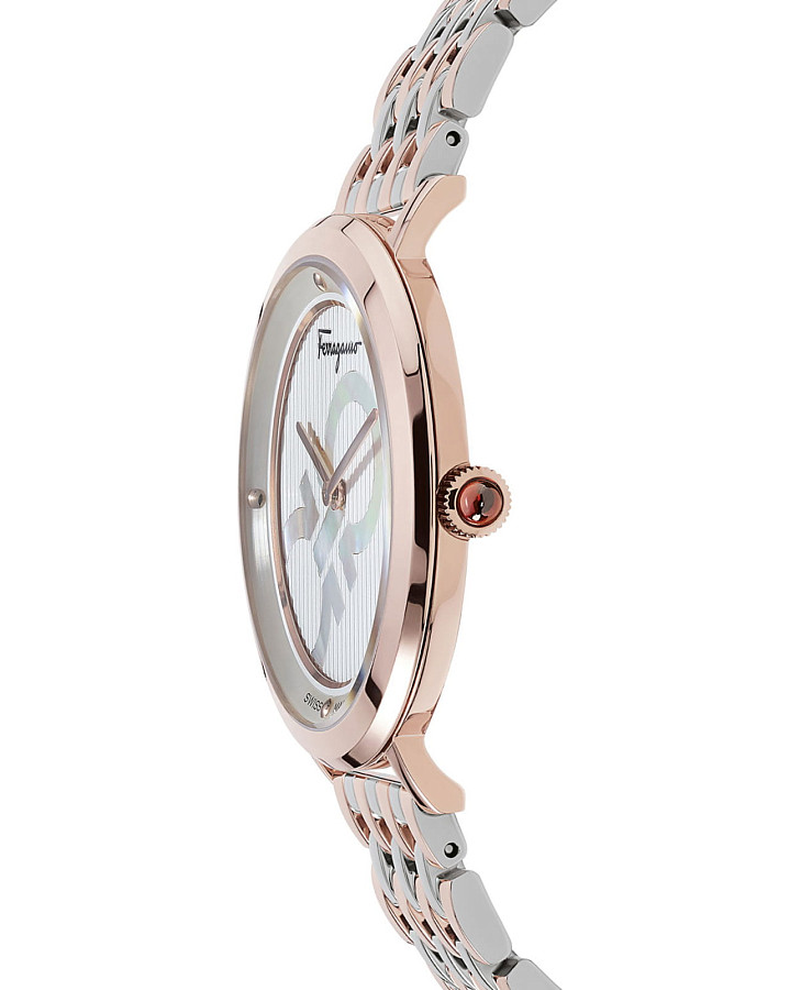 Часы Salvatore Ferragamo chic SFYH00521 — кварцевые, металл сталь