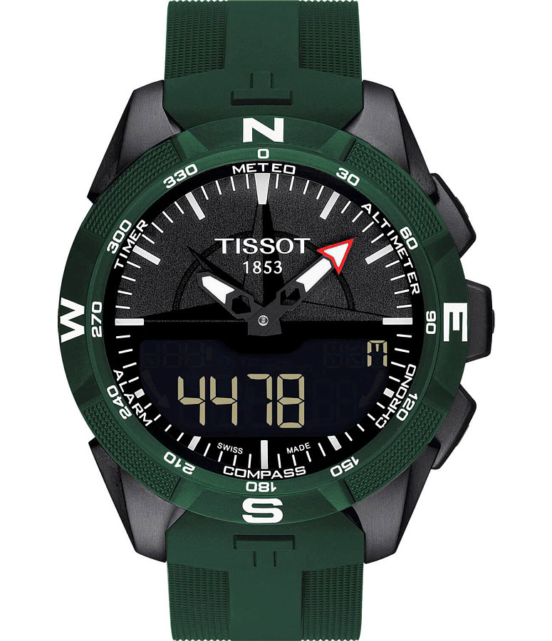 Часы Tissot T-Touch Expert Solar II T110.420.47.051.00 — мужские, черный