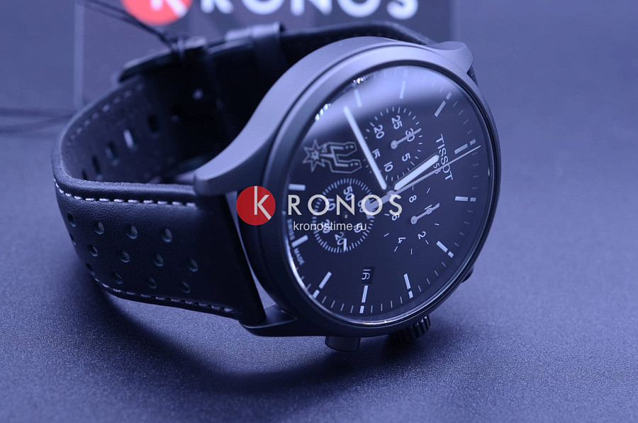 Часы Tissot Chrono XL NBA T116.617.36.051.04 — кожаный, мужские