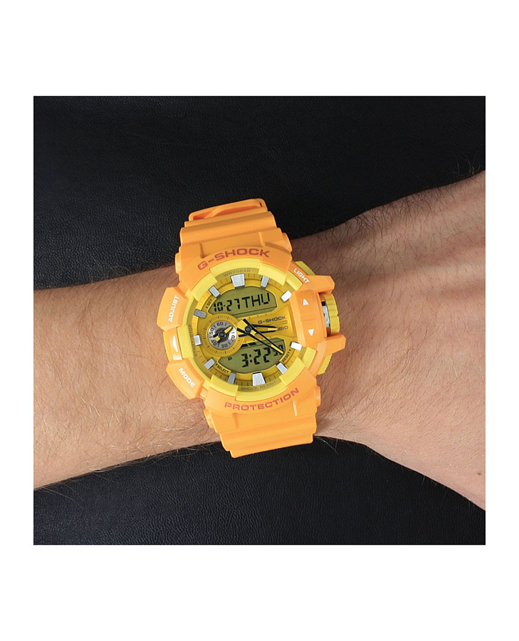 Часы Casio G-Shock GA-400-9A — электронные, пластик