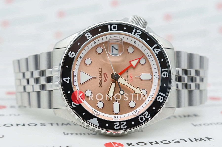 Часы Seiko 5 Sports SSK043K1 — механические, сталь металл
