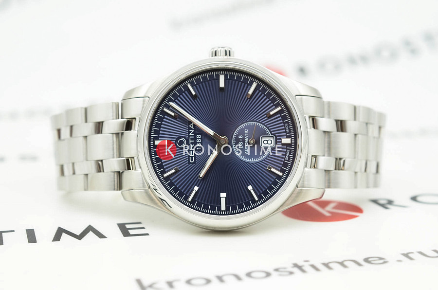 Часы Certina DS-8 C033.428.11.041.00 — кварцевые, металл сталь
