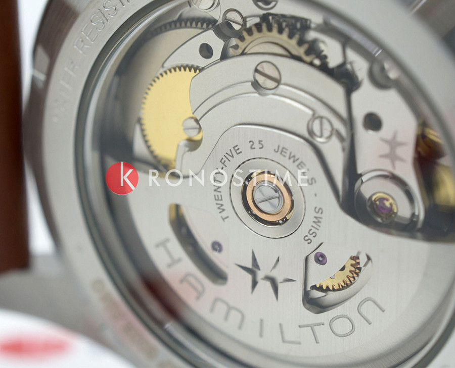Часы Hamilton Khaki Field Auto H70455533 — кожаный, мужские