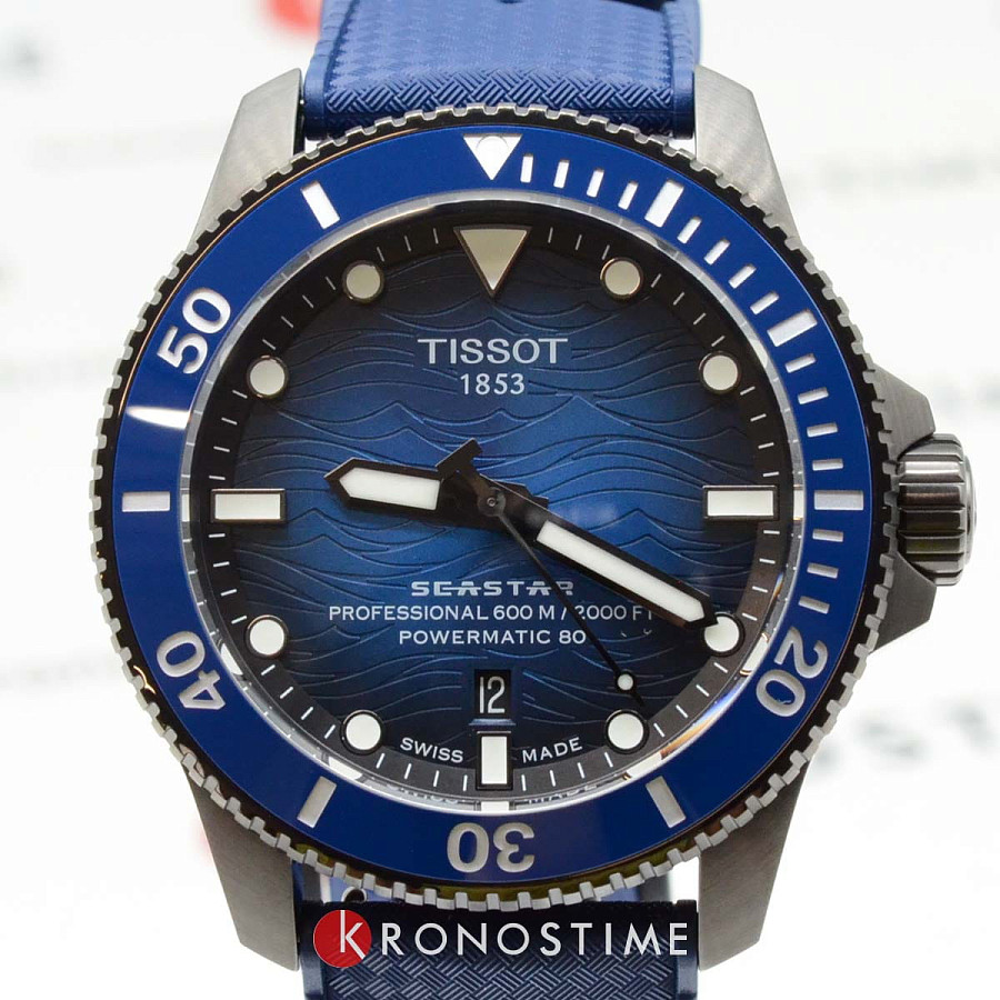 Часы Tissot Seastar 2000 44 mm T120.907.37.041.00 — Швейцария, механические