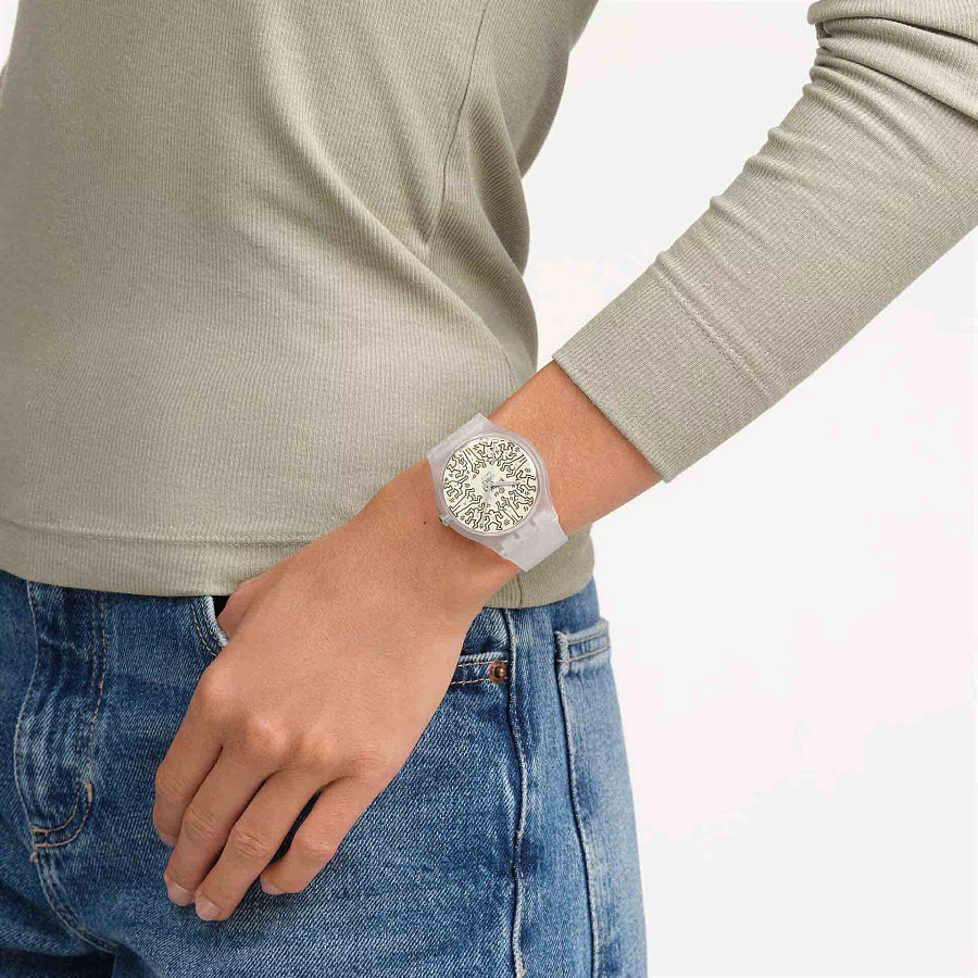 Часы Swatch New Gent Biosourced SO29Z145 — Швейцария, кварцевые