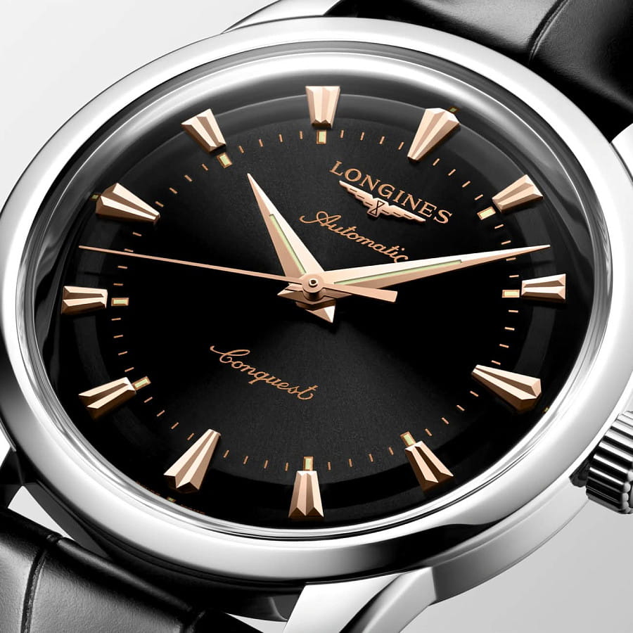 Часы Longines Conquest Heritage L1.650.4.52.0 — сталь металл, Швейцария