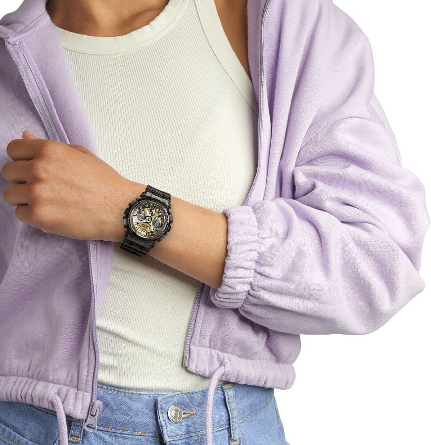 Часы Casio G-Shock GMA-S120GS-8ADR (GMA-S120GS-8A) — пластик, Япония