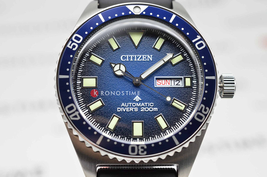 Часы Citizen Promaster NY0129-07L — сталь металл, Япония