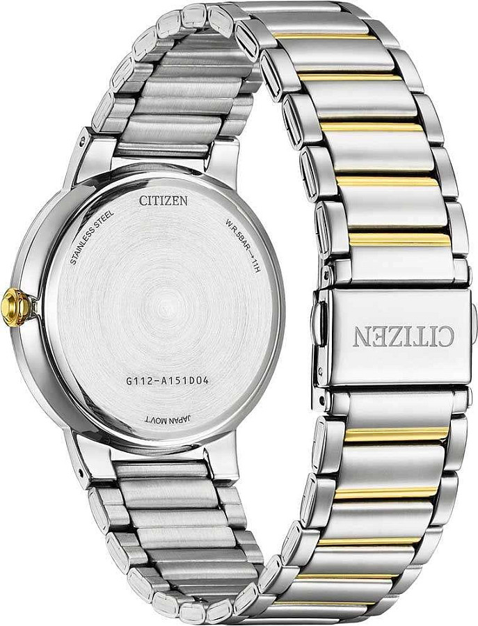 Часы Citizen Classic BI5124-50L — синий, сталь металл