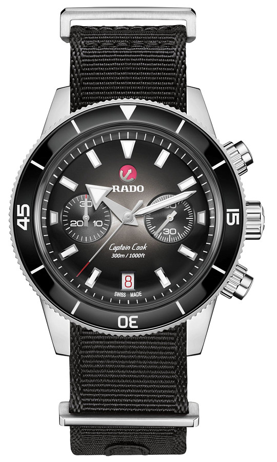 Часы Rado Captain Cook Automatic Chronograph R32145158 — Швейцария, механические