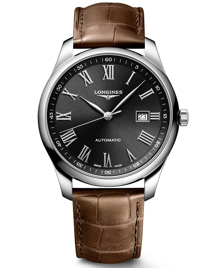 Часы Longines Master Collection L2.893.4.59.2 — мужские, черный
