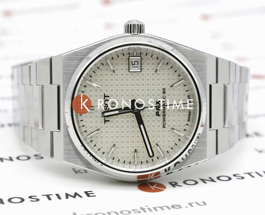 Часы Tissot PRX Powermatic 80 T137.207.11.111.00 — Швейцария, механические