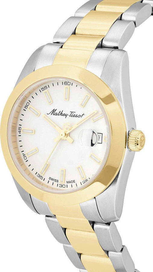 Часы Mathey-Tissot Mathy D450BI — кварцевые, металл сталь
