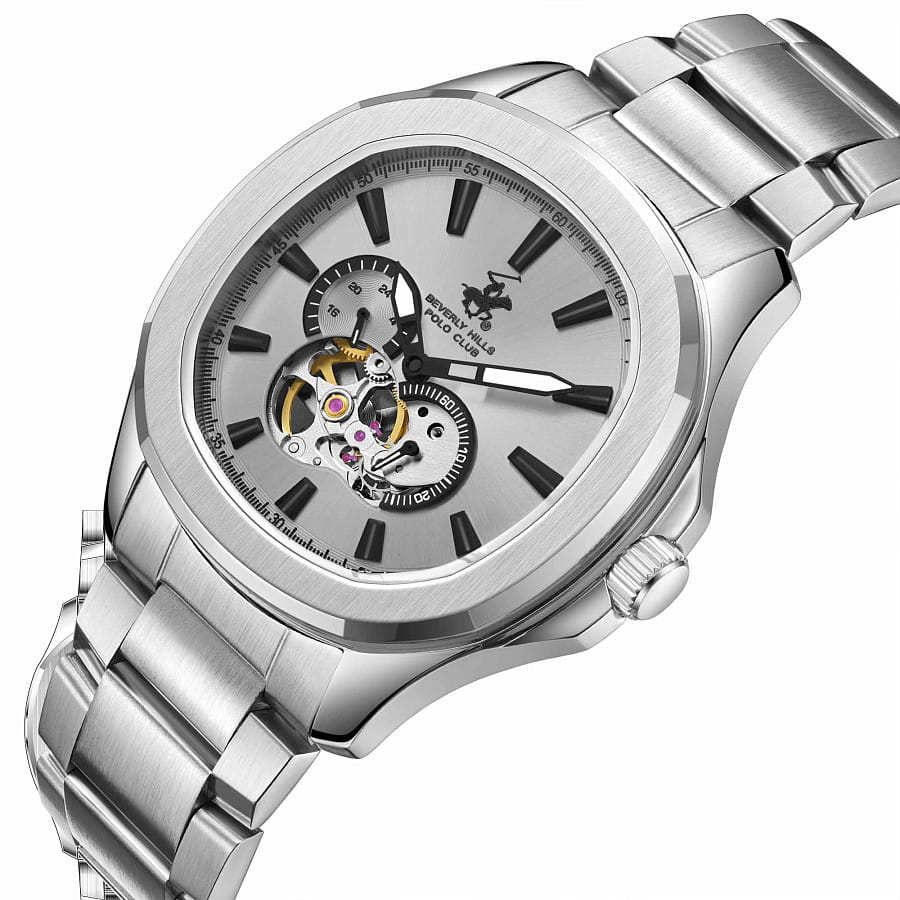 Часы Beverly Hills Polo Club BP3728X.330 — механические, металл сталь