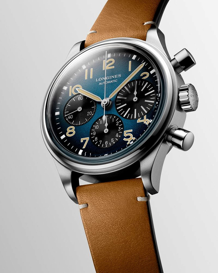 Часы Longines Avigation Big Eye L2.816.1.93.2 — металл сталь, Швейцария