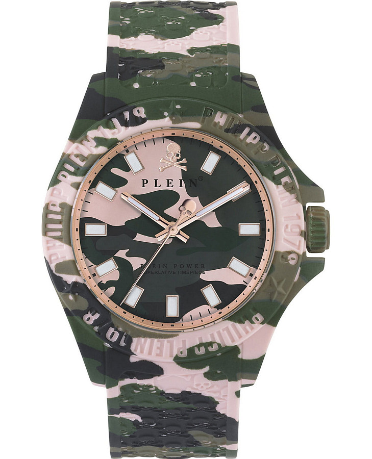 Часы Philipp Plein Plein Power PWKAA0621 — женские, зеленый