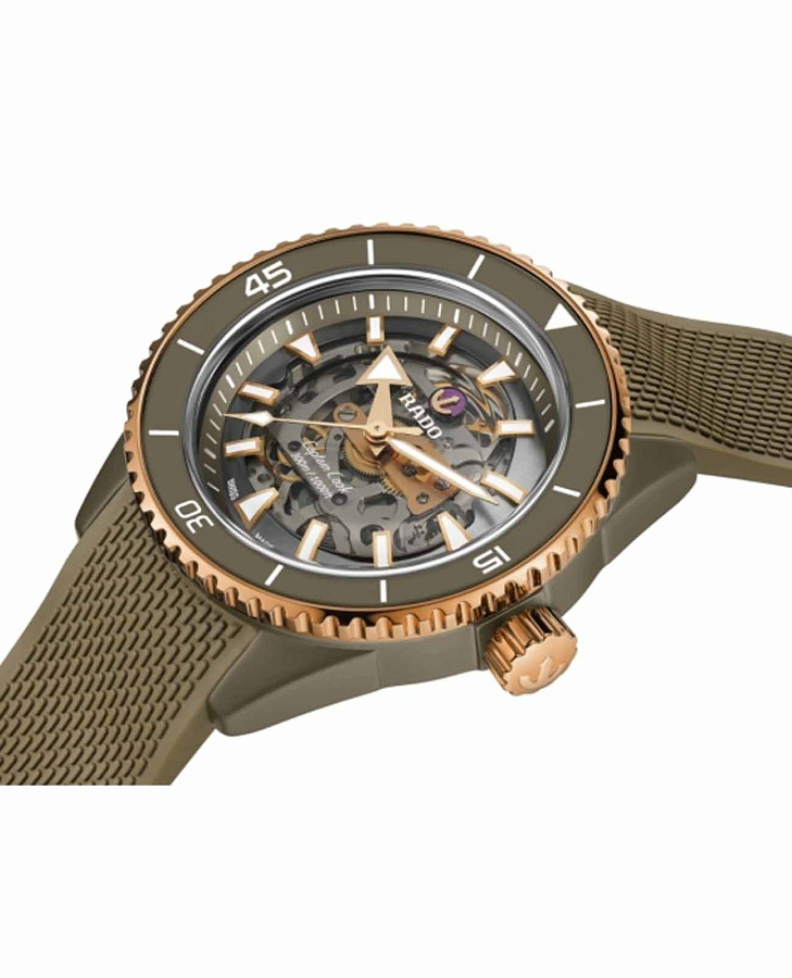 Часы Rado Captain Cook High-Tech Ceramic R32150168 — механические, керамика