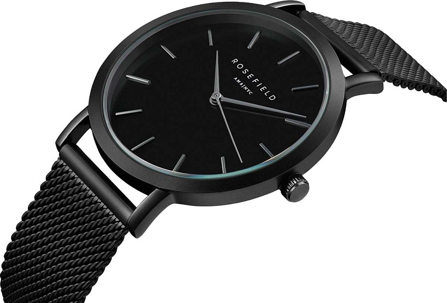 Часы Rosefield The Mercer MBB-M43 — женские, черный