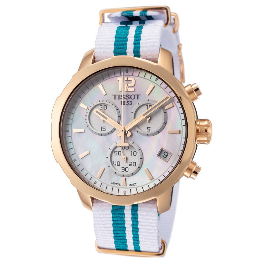 Часы Tissot T-Sport Quickster T095.417.37.117.01 — сталь, Швейцария