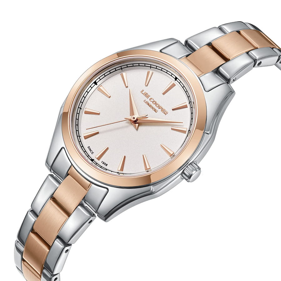 Часы Lee Cooper LC08006.530 — кварцевые, суперметалл металл