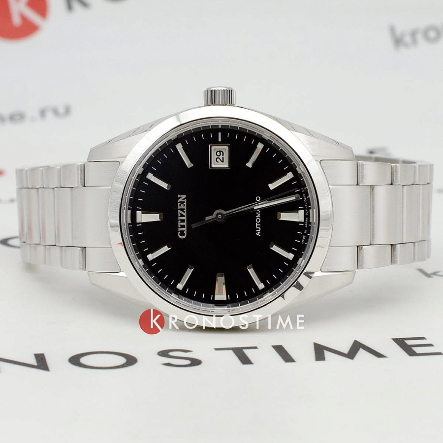 Часы Citizen Automatic NB1050-59E — механические, металл сталь