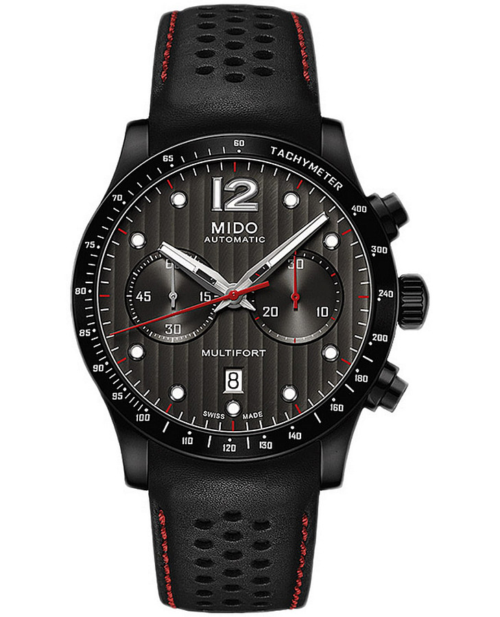 Часы Mido Multifort M025.627.36.061.00 — мужские, черный