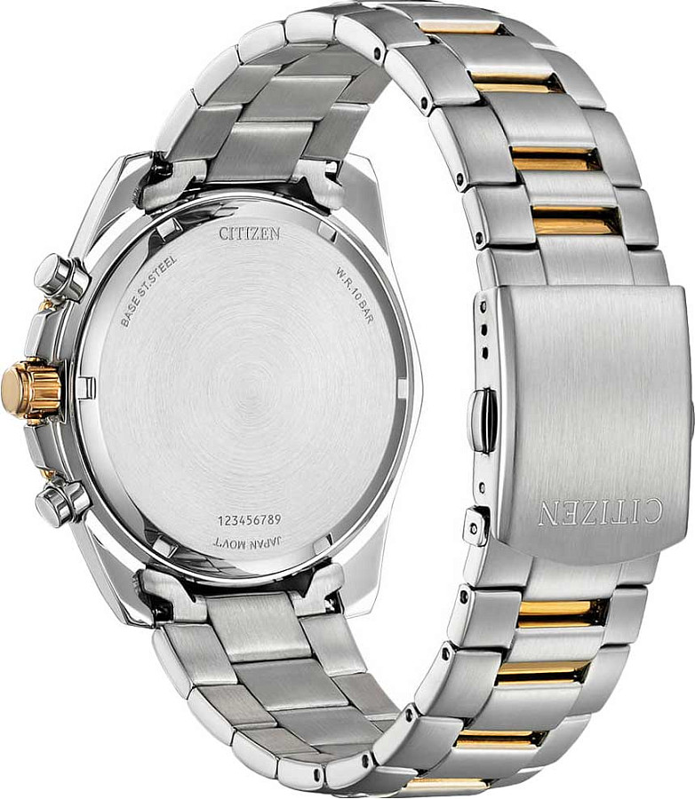 Часы Citizen Chronograph AN8204-59X — металл сталь, Япония