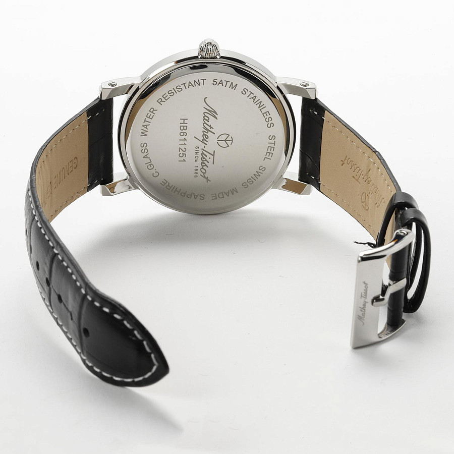Часы Mathey-Tissot City Leather HB611251AN — Швейцария, кварцевые