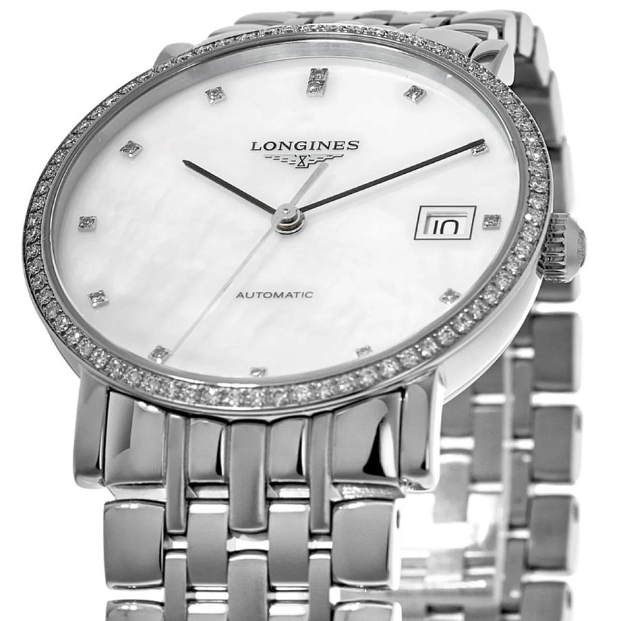 Часы Longines Elegant Collection L4.809.0.87.6 — механические, сталь металл