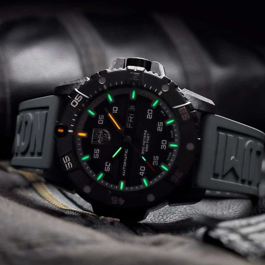 Часы Luminox Master Carbon SEAL Automatic XS.3862 — мужские, серый