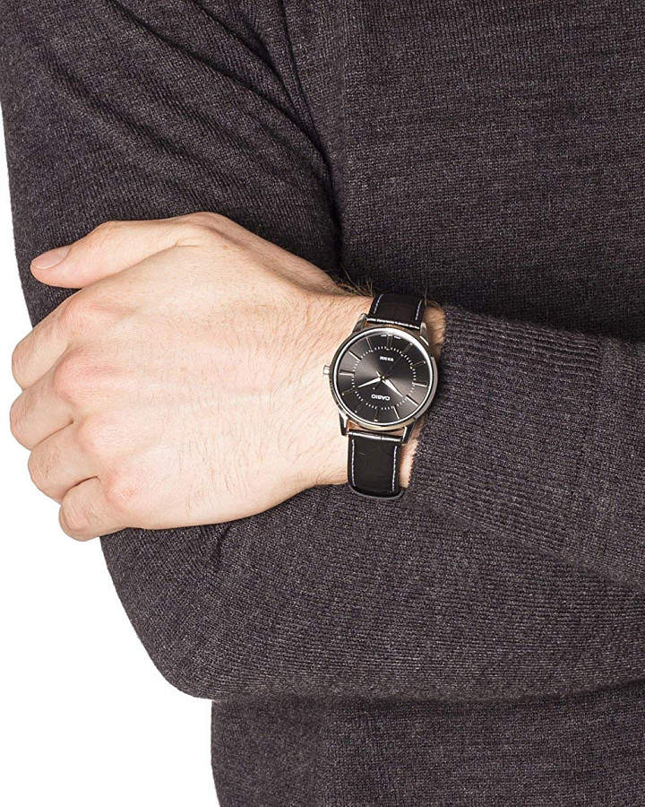 Часы Casio Collection MTP-1303PL-1A — кварцевые, металл латунь