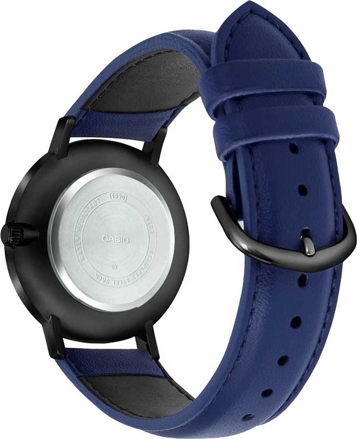 Часы Casio Collection MTP-VT01BL-2B — кварцевые, металл сталь