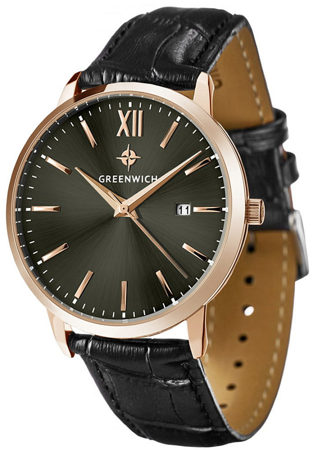 Часы Greenwich GW 061.41.11 — кварцевые, сталь