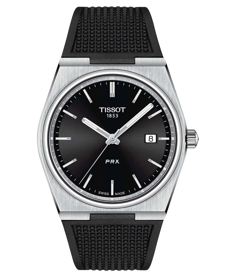 Часы Tissot PRX T137.410.17.051.00 — мужские, черный