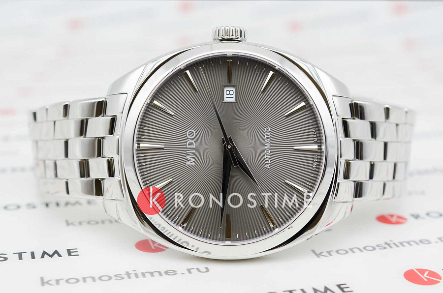 Часы Mido Belluna Royal Gent M024.507.11.061.00 — механические, металл сталь