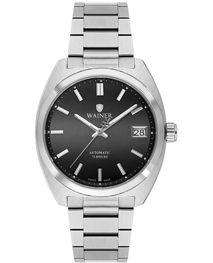 Часы Wainer Automatic WA.25650-A — мужские, черный