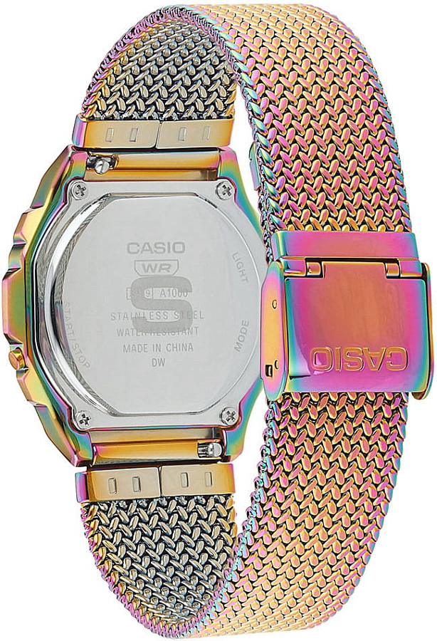 Часы Casio Vintage A1000PRW-1 — сталь металл, Япония