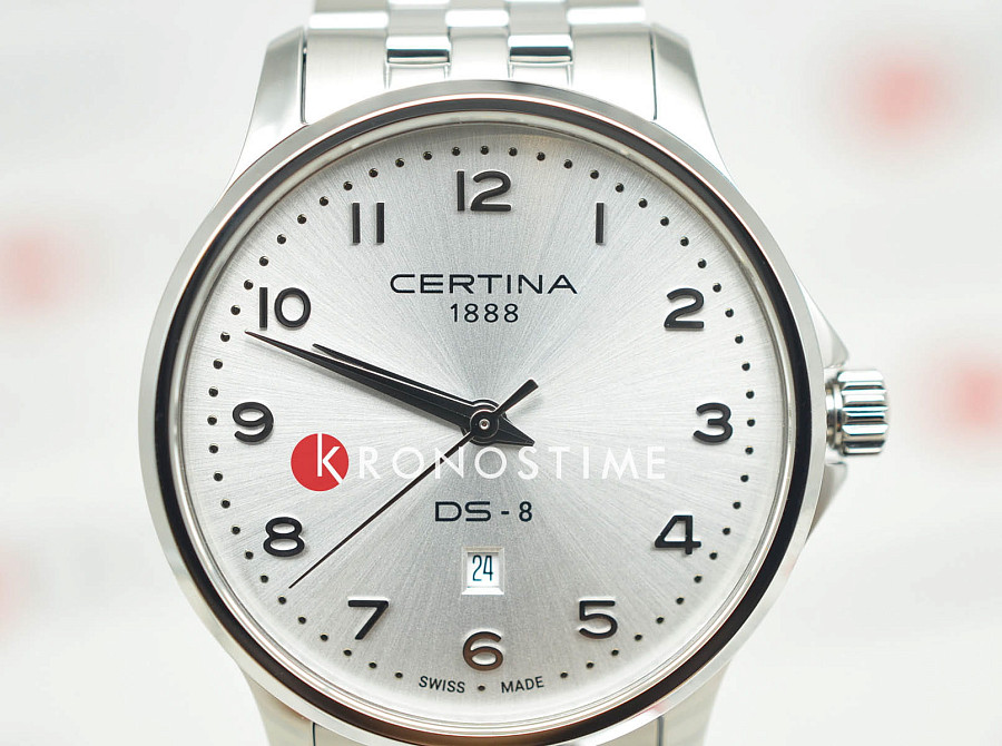 Часы Certina DS-8 Lady 31 mm C045.010.11.032.00 — сталь металл, Швейцария