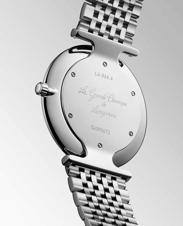Часы Longines La Grande Classique L4.866.4.51.6 — кварцевые, металл сталь