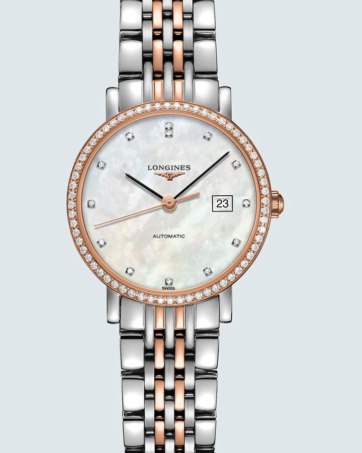 Часы Longines Elegant Collection L4.310.5.88.7 — Швейцария, механические