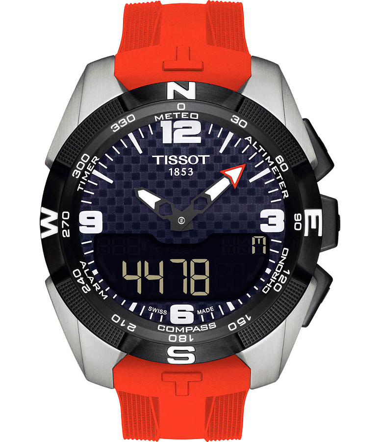 Часы Tissot T-Toucht-T Expert Solar Asian Games T091.420.47.057.03 — мужские, черный