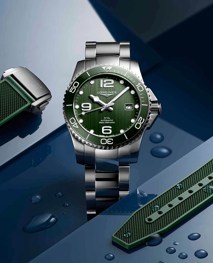 Часы Longines HydroConquest L3.785.4.06.6 — Швейцария, механические