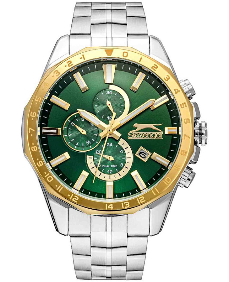 Часы Slazenger SL.09.2259.2.04 — мужские, зеленый