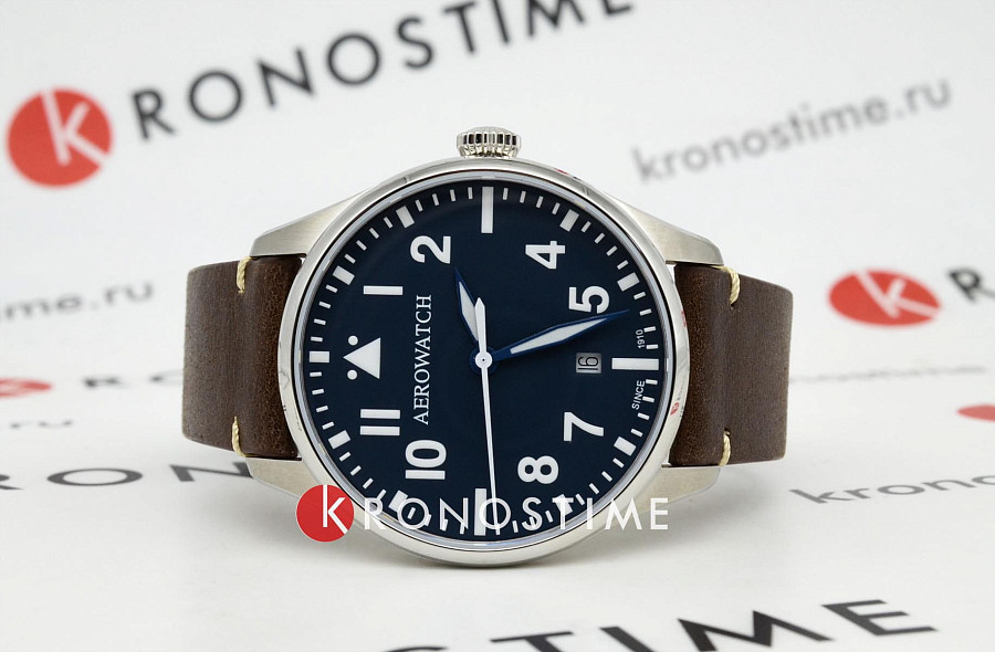 Часы Aerowatch 42997 AA04 — кварцевые, металл сталь
