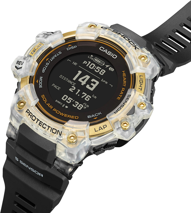 Часы Casio G-Shock GBD-H1000-1A9 — пластик сталь, Япония