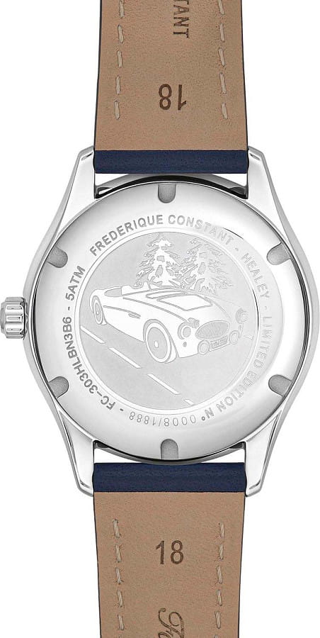 Часы Frederique Constant Classics Vintage Rally Healey Automatic FC-303HLBN3B6 — сталь металл, Швейцария