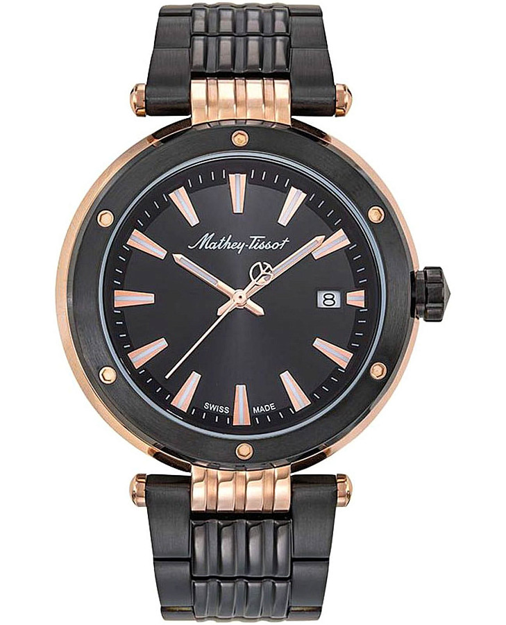 Часы Mathey-Tissot Neptune H912NR — мужские, черный