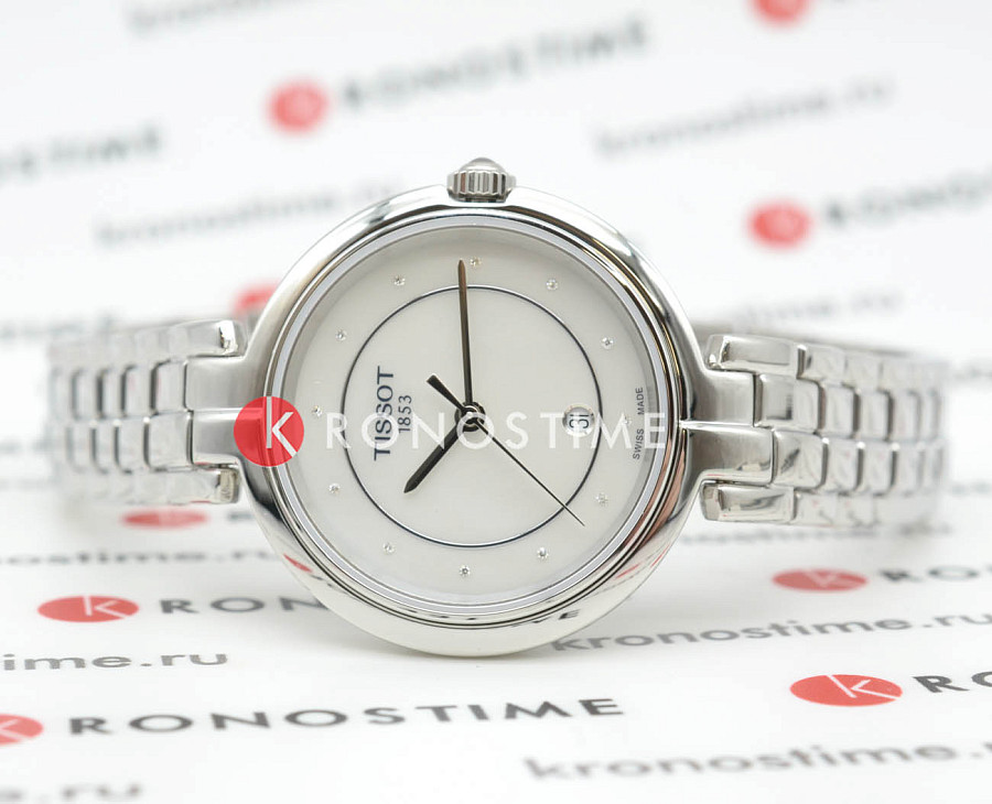 Часы Tissot Flamingo T094.210.11.116.01 — нержавеющая сталь, женские