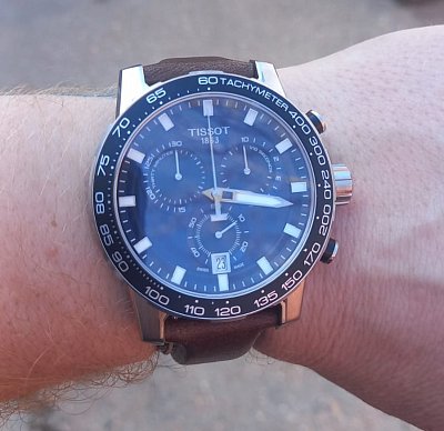 Фото покупателя: Швейцарские наручные часы Tissot SuperSport Chrono T125.617.16.041.00 с хронографом